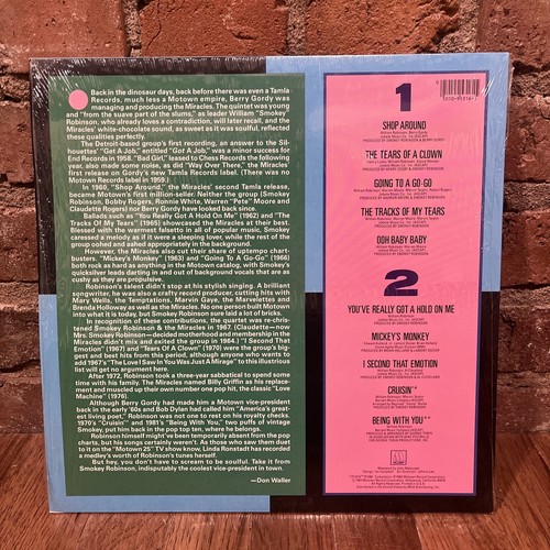 Smokey Robinson & Die Wunder LP The Motown 25. TV-Special mit Plastikschrumpf - Bild 3 von 3