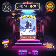 SHRIEKING SHACK ⭐️ MONO_POLY_MO_-GO 5 STARS STICKERS CARDS ⚡️FAST SEND ⚡