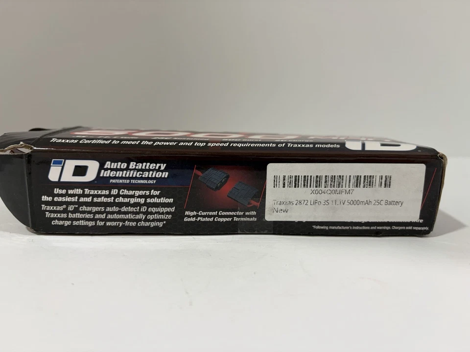 Traxxas 2872X LiPo Battery 3S 11.1V 3 -CELL 5000mAh 25C w/iD Connector  - Image 2 of 4