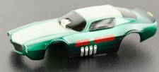 Vintage Tyco Pro Trick Camaro Funny Car Green HO Scale Slot Car Body Only