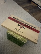 Vintage Monopoly Deluxe Ed No. 9 1954 Complete