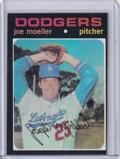 1971 Topps Baseball #288 Joe Moeller - Los Angeles Dodgers
