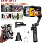 Inteligentny 3-osiowy smartfon stabilizator gimbala do iPhone'a Android aparat ręczny