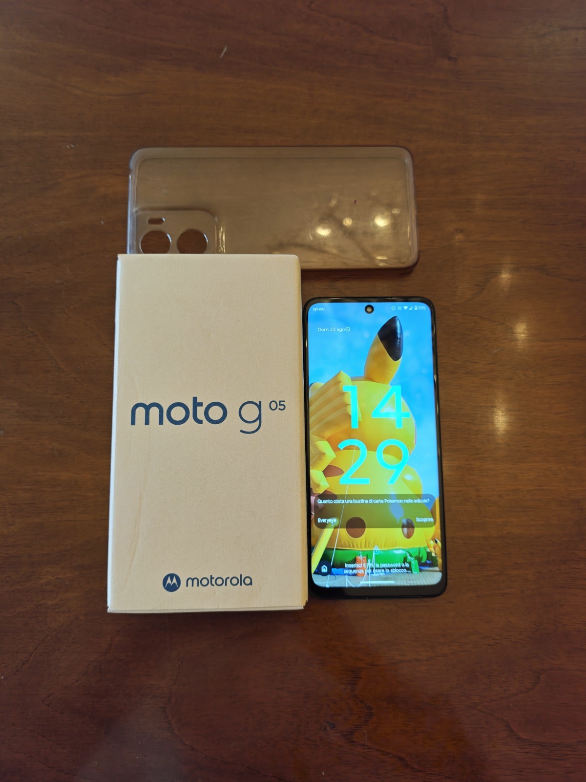 Motorola Moto G05 256GB Forest Green - Pari al Nuovo, Scatola e Scontrino Comet