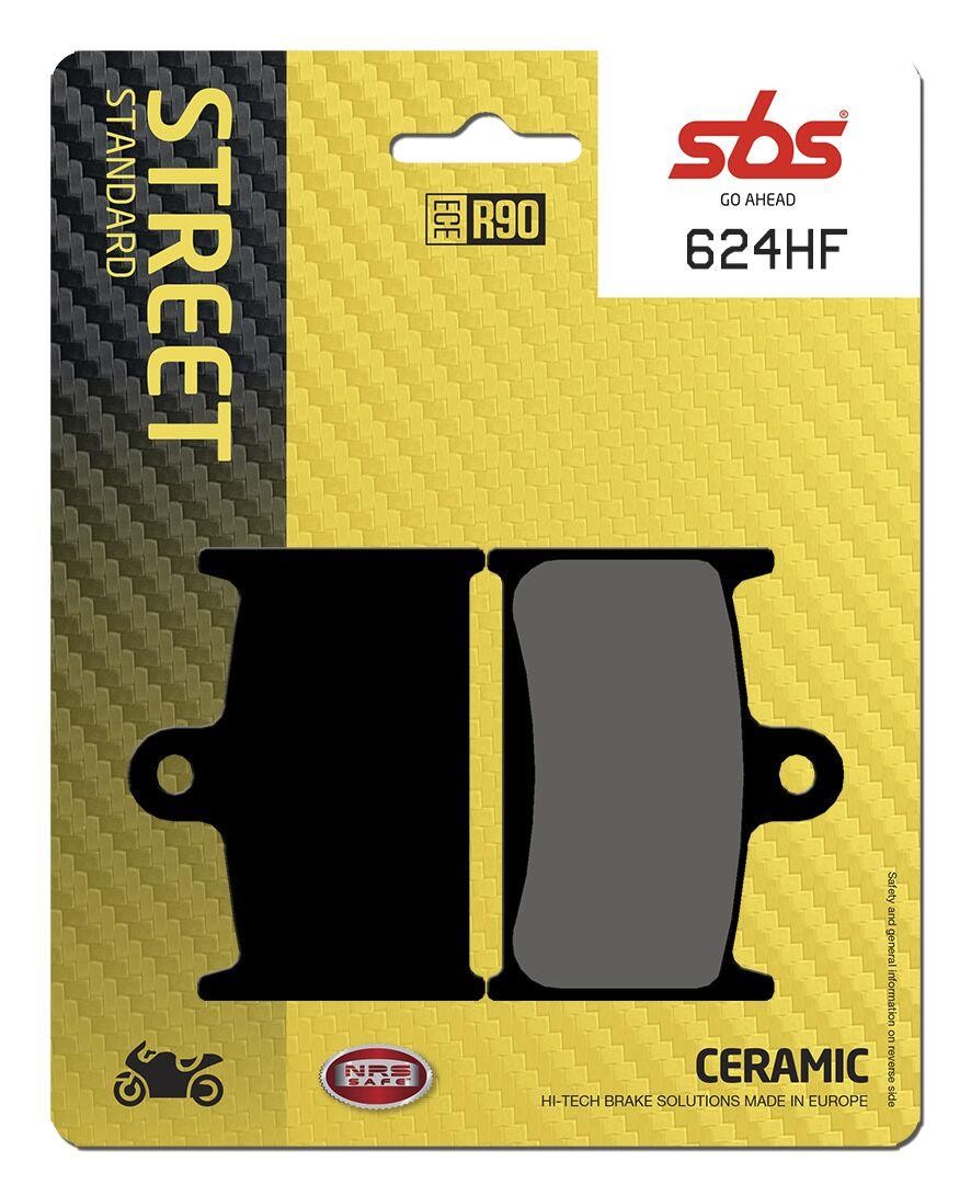 SBS BRAKE PADS KH145 / KH236 STREET CERAMIC COLOUR BLACK - Image 4