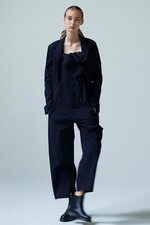 Yohji Yamamoto Y'S Runway S/S 2016 Women's Blazer 100 Wool Tailored Jacket Sz M