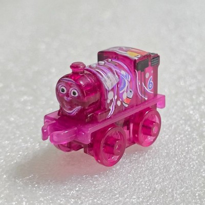 Mattel Guilane Minis Percy #6 Pink Thomas & Friends Train Engine 2'' Plastic