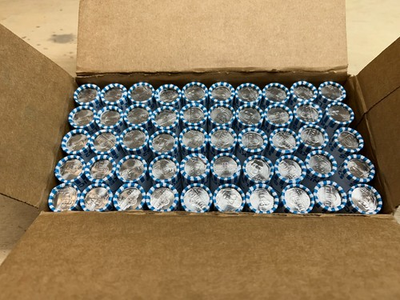 #ad BU 2025 P Jefferson Nickel Bank Box Uncirculated 50 Rolls OBW Phil. Mint $180.00