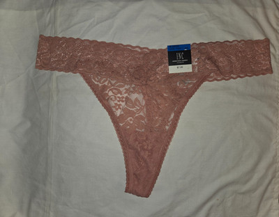 INC International Concepts Womens Sz XL Lace Thong Panty Sexy You Choose Color