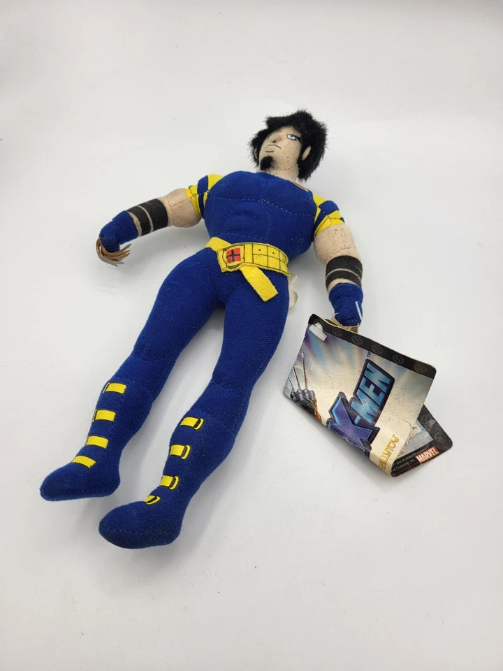 Marvel Xmen Kelly Toy Wolverine Plush 2003 W/ Tags New - Image 2 of 2