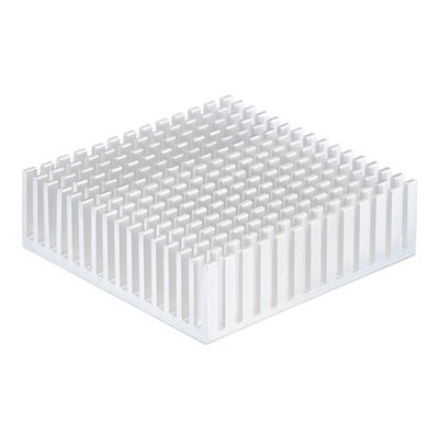 1Pcs 50x50x15mm Heatsink Aluminum Radiator Heat Sink Cooling White
