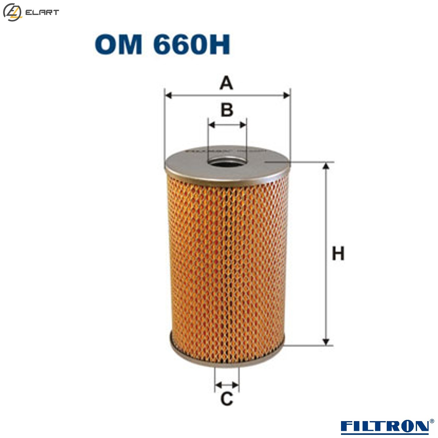 FILTER OPERATING HYDRAULICS OM 660H