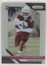 2018 Panini Prizm Rookie Silver Prizm Chase Edmonds #276 ds4