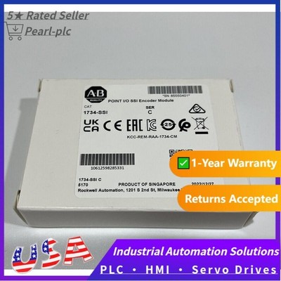 1PC AB 1734-SSI AB AB POINT I/O SSI Encoder Input Module Sealed US Free Tax
