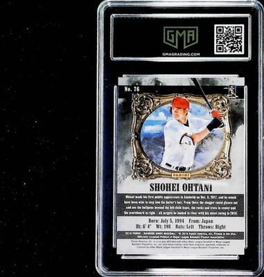 2018 Donruss Diamond Kings Variation #76 Shohei Ohtani Angels RC