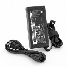 HP Laptop AC Power Adapter Charger with Power Cord   Genuine HP Replacement
