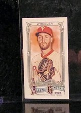 2025 Topps Allen & Ginter NO NUMBER MINI Zach Wheeler Phillies /50