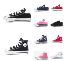 Converse Baby Chuck Taylor All Star Lace up Canvas Shoes