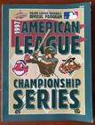 Vintage 1997 American League Championship Series Program Cleveland vs Baltimore  — photo 1