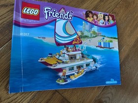 Lego Friends Sunshine Catamaran 41317 Complete With Instructions No Box