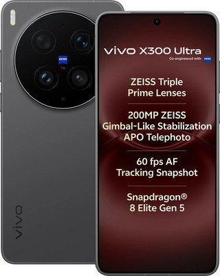 vivo X300 Ultra 5G - 512GB with Vivo ZEISS Ultra 400 mm Telephoto Extender