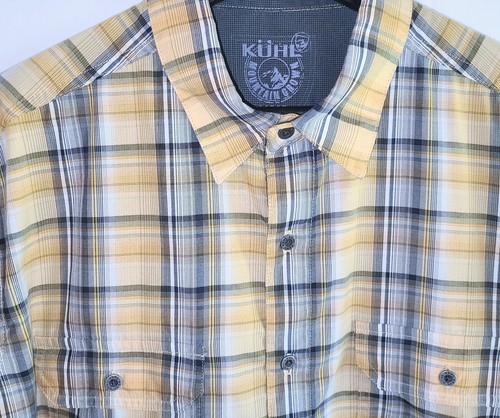 Kuhl Herren Hemd Large Kurzarm Knopfleiste kariert - Bild 3 von 11