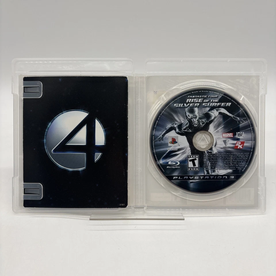 Fantastic Four Rise of the Silver Surfer (Sony Playstation 3, PS3 2007) Complete - Image 3 of 3
