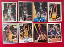Vlade Divac - 8 Card Lot - Modern NBA Basketball Lakers Hornets (e)