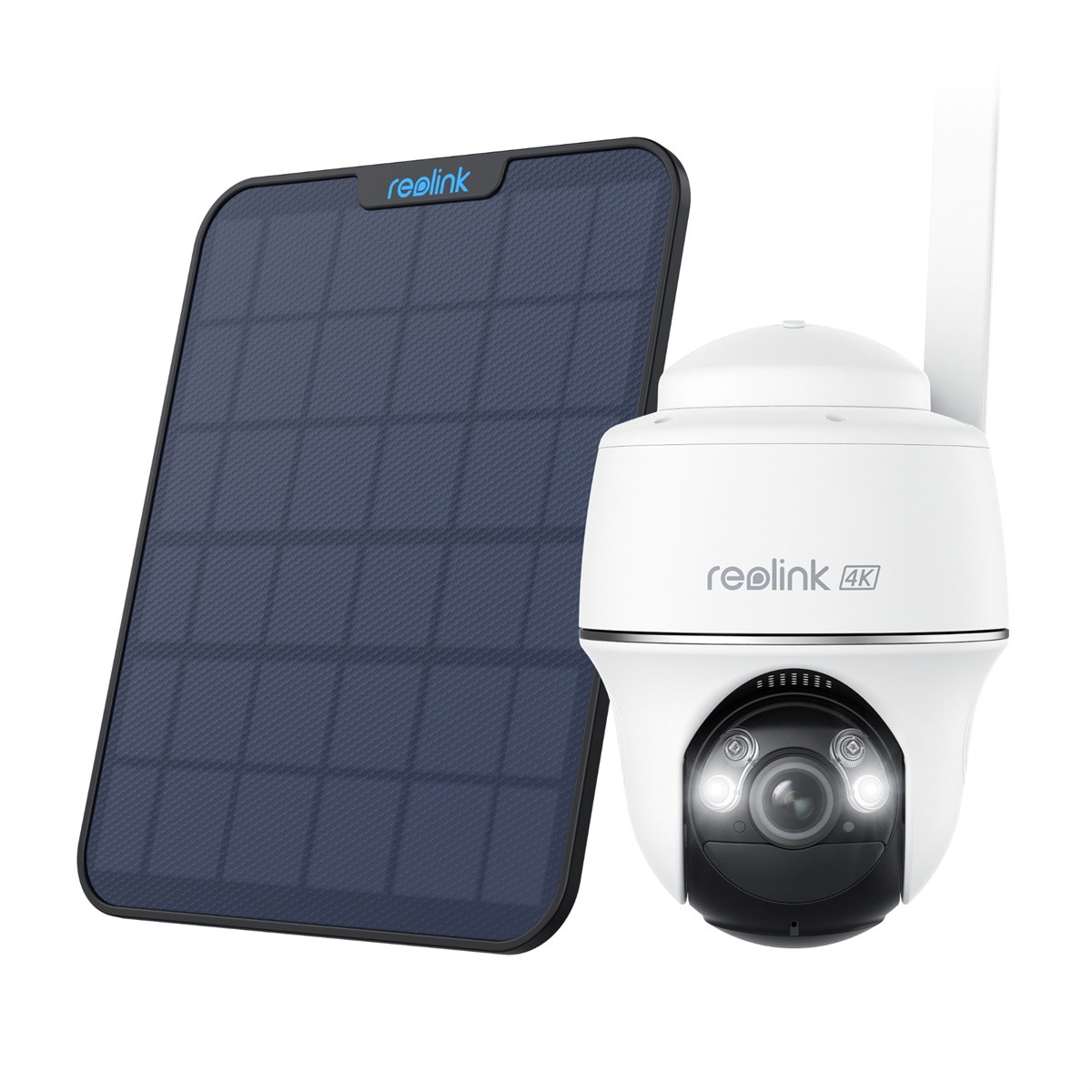 Reolink - Argus Go PT Ultra Smart 4K 8MP Wireless 4G LTE PT Battery Ca