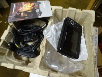 Humminbird Helix 5 CHIRP GPS G2 removed from a new boat never used with wrong bo
