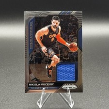 2020-21 Prizm Nikola Vucevic Sensational Swatches Relic #SSW-NVU Magic Celtics