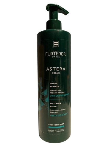 Rene Furterer Astera shampoo fresco 600 ml / 20,2 oz per cuoio capelluto irritato nuovo