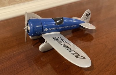 Colorado Takes Off Airplane Limited Edition Collectible Toy - Denver Int l Air