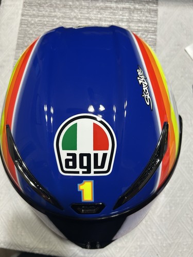 AGV PISTA GP RR VALENTINO ROSSI WINTER TEST 2005 HELMET - LIMITED - ML - MINT - Picture 5 of 24