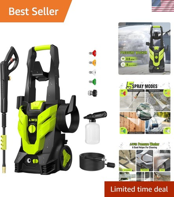 #ad Multi Surface High Pressure Washer 20#x27; Hose 2030 PSI 4 Nozzles Included $219.97