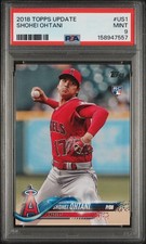 2018 Topps Update Shohei Ohtani #US1 Rookie Card PSA 9 MINT