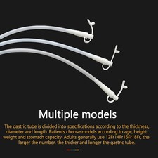 Disposable Stomach Tube With Centimeter Marks Silicone Rubber Feeding Tube A3