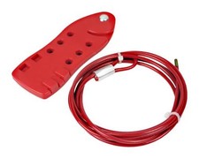 1pc MULTICOMP PRO 'MP014078 Cable Lockout, Nylon (Polyamide), 4 mm x 2 m, E