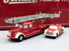 Modellautos 1:90 Schuco Piccolo-Set 1999 Feuerwehr exklusiv idee+spiel mit OVP