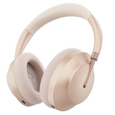 Wireless Bluetooth Headphones Active Noise Cancelling Over-Ear Rose Gold
