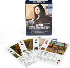 Men and Women Standard Poker Playing Cards with Cultural Objects & Works of Art