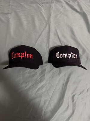 Vintage  Black Compton Snapback Youngan cameo eazy e new rare hat Bundle 2 hats 