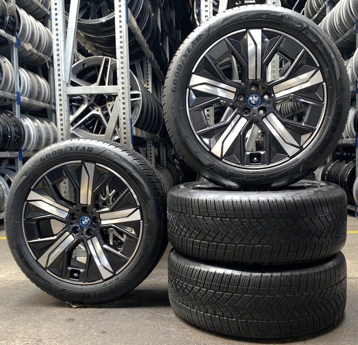 4 Original BMW Winter Wheels Styling 1012 255/50 R21 109H iX i20