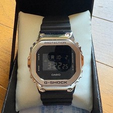 CASIO G SHOCK GM 5600 1JF Silver FROM JAPAN