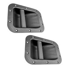 Speaker Cabinet Handle 2Pack Black Recessed Grip for Repair Work