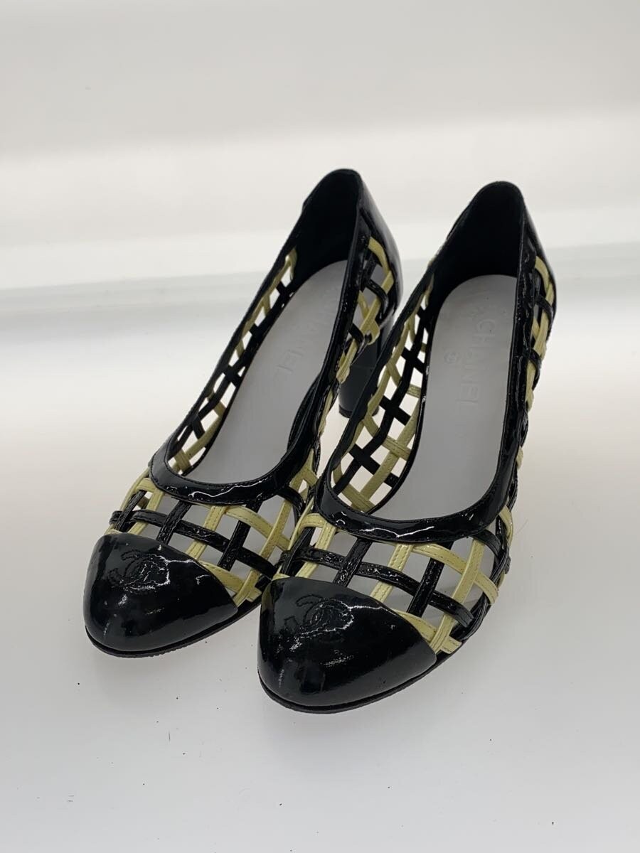 CHANEL Mesh Pumps/Size 37.5/US 7.5/Black/Women's thumbnail 14