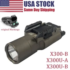 Metal X300U-B X300-B X300 Ultra X300U LED Pistol Weapon light Constant/Momentary