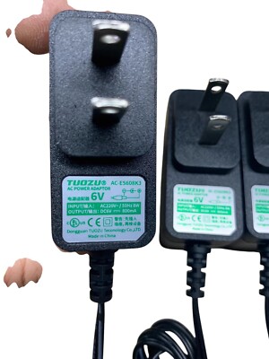 6V AC Power Adapter For Sony MD Walkman MZ-N10 E10 MH1 EH1 R50-DC