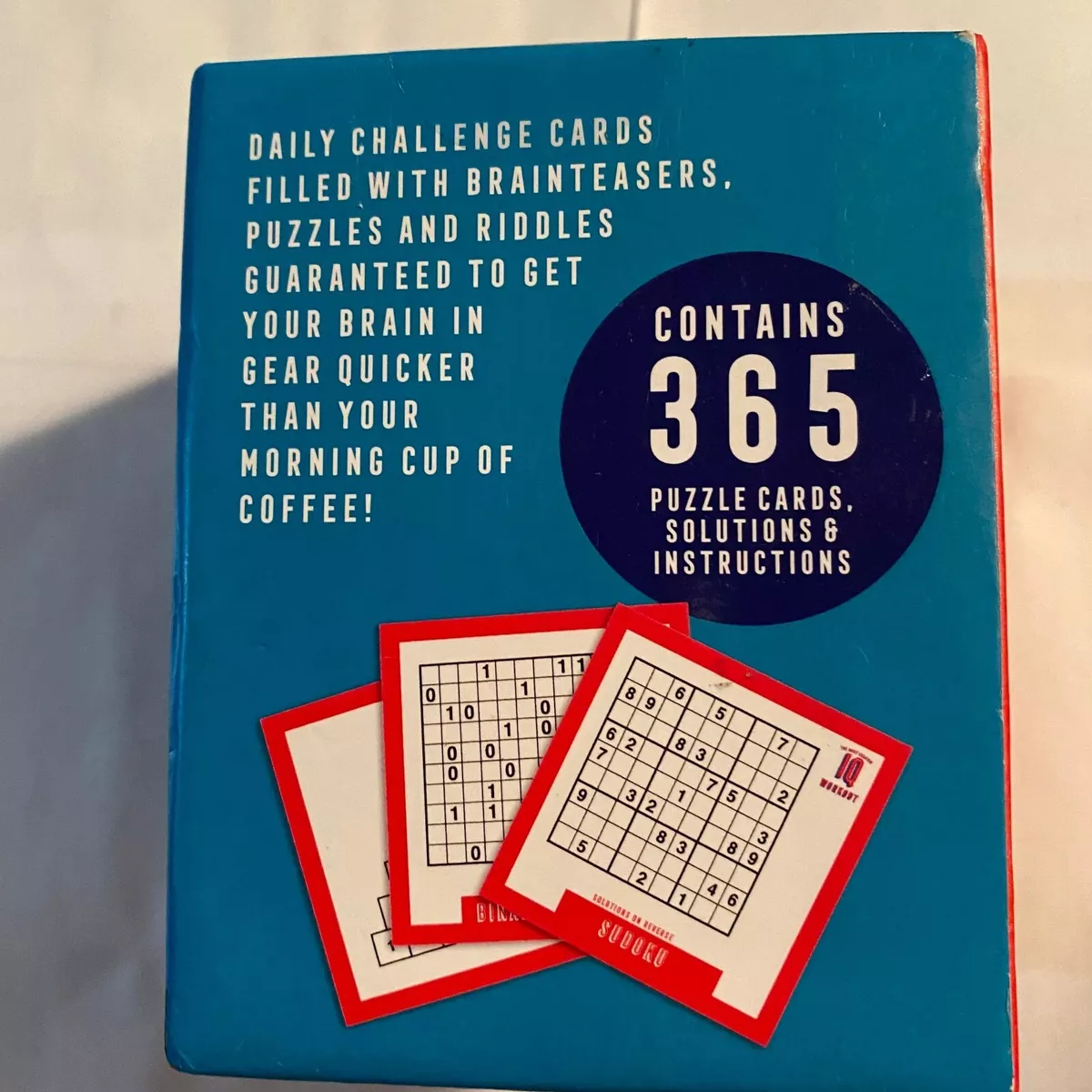 The Daily Cranium IQ Workout 365 'Pick A Puzzle A Day' Sudoku