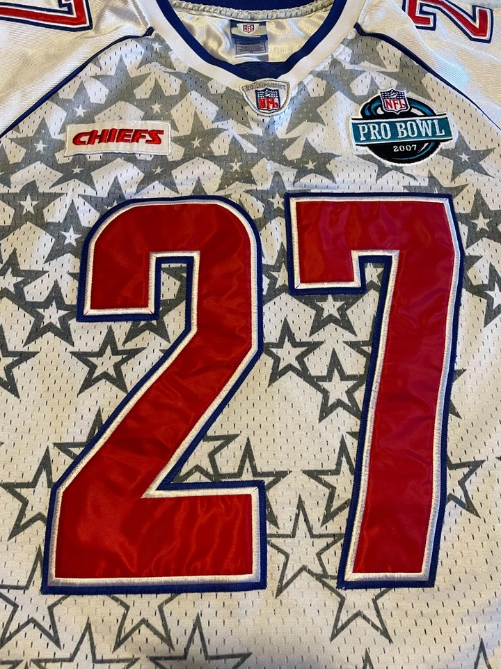 Camiseta Larry Johnson NFL 2007 All Star/Pro Bowl #27 (talla 48/mediana) + bandana Foto 4 de 4